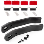 1982-1992 Camaro/firebird Black Seat Belt Receiver Sleeves & Red Push Button Kit. Fixed Price $79.95.