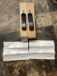 Nos 1982-92 Camaro Firebird Trans Black Rear Seat Belt Buckle Set New Gm. Fixed Price $152.00.