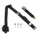 Point Retractable Airplane Buckle Black Seat (1 Belt) Autoloc SB3PARBK. Fixed Price $101.95.