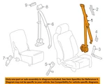 Gm Oem Front Seat-belt & Retractor Right 19330303. Fixed Price $255.46.