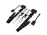 Porsche 911 Seat Belt Set Kit Oer Black Front. Fixed Price $298.00.