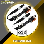 Front Driver And Passenger Seat Belt For Honda Civic 2016-20 Retractor Assembly. Fixed Price $165.80.