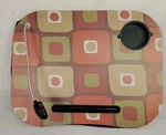 Vintage Bean Bag Lap Desk Tray Cup & Pen Holder Retro Design Led Light Works. Fixed Price $19.99.