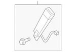 Gm Oem 13-17 Acadia Limited Front Seat Belts-buckle End 19300365. Fixed Price $152.16.