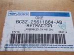 New Ford Oem Rear Center Seat Belt Retractor BC3Z-25611B64-AB. Fixed Price $125.00.