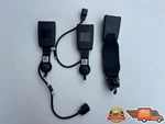 2019-2024 Ford Edge Rear 2ND Row Left Right Center Seat Belt Clip Buckle Set Oem. Fixed Price $139.98.