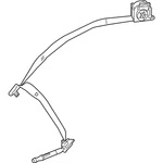 Genuine Mercedes-benz Oe Seat Belt 222-860-88-00-7M89. Fixed Price $517.78.