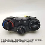 06 07 08 09 10 11 Kia Rio Dash Climate Control Heater Ac Switch 2 Cables. Fixed Price $69.99.