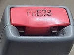 2003 Chevrolet Tahoe Front Passenger's Seat Belt Buckle Color Code 92D Gray. Fixed Price $36.99.