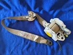 Beige Tan 2006-09 Lexus IS250/350 Front Seat Right Passenger Belt Retractor. Fixed Price $65.00.