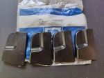Nos Oem 1987-91 Buick Olds Pont Lh Front Seat Belt Cover (4X) Black Gm 20700953. Fixed Price $17.99.