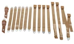 1968-69 Dodge Plymouth Body Tan Bench Seat Belts Full Set Charger Gtx Rr. Fixed Price $899.95.