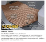 Front Row 2 Piece Hexomat Rubber Custom Floor Mats For Toyota - Made In Usa. Fixed Price $88.99.
