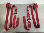 1995 Ford F150 Xlt Super Cab Rear Seat Belt Retractor Set Maroon. Fixed Price $95.63.