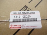 Genuine Oem Toyota 53121-0D250 Radiator Grille Molding 2015-2017 Yaris. Fixed Price $107.98.