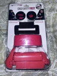 Safety Buckle Pro Lock And Clips - Keep Children In Car. Fixed Price $9.99.