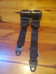 Oem Porsche 924S 944 968 Black Front Seat Belts Free Shipping. Fixed Price $63.00.