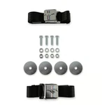 Scott Drake Seat Belt With Tri-bar Running Horse Emblem Pair For 65-73 Mustang. Fixed Price $136.63.