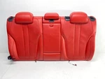 15-19 Bmw F86 X6M Rear Upper Seat Backrest Assembly Red Leather Mugellorot Oem. Fixed Price $499.95.