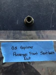 04 05 06 Ford Expedition Front Passenger Right Seat Belt Buckle Bolt 210-01307. Fixed Price $14.97.