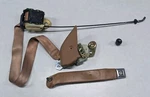 88-91 Buick Reatta Coupe Passenger Front Seat Belt Retractors Tan 89 90. Fixed Price $89.00.