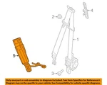 Chrysler Oem 16-18 Durango Front Seat Belts-buckle End 1VL12HL1AD. Fixed Price $80.54.