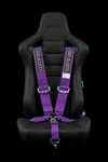 Braum Racing Purple 5 Point 3" Inch Sfi Certified 16.1 Harness Single New. Fixed Price $179.99.