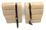 Bmw E36 94-99 Coupe Sedan Rear Left Right Beige Vinyl Seat Back 8180783 8180784. Fixed Price $299.95.