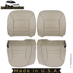 1998-2002 Ford Crown Victoria Leatherette Front Replacement Seat Covers Tan. Fixed Price $158.00.
