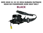 2020 2021 2022 2023 2024 Subaru Outback Rear Right Side Seat Belt Black. Fixed Price $80.00.