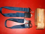65 66 Mustang Fairlane Thunderbird Nos Seat Belt Blue. Fixed Price $199.00.
