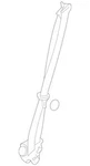 Genuine Ford Lincoln 2011 Edge Mkx Lap And Shoulder Belt Right BT4Z-78611B08-AA. Fixed Price $296.45.