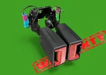 2010-2017 Volvo XC60 Rear Left Dual Buckle Seatbelt Black Oem. Fixed Price $64.87.