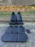 2013 Volkswagen Golf Jetta Station Wagon Interior Rear Front Seats Cushions Blac. Fixed Price $450.00.