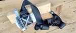 Bmw Upper Seat Belt Front Left Black Retractor 72117272475 F30 Series 13-19. Fixed Price $149.00.