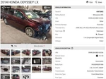 Used Front Left Seat Belt Fits: 2014 Honda Odyssey Bucket Driver Retr. Fixed Price $124.90.