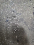 71-73 Ford Mustang Cougar Chrome Shoulder Belt Clips Pair Original. Fixed Price $15.00.