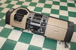 14-16 F250 Black Tan Dashboard Trim Panel Assembly W/ Rh Crash Bag Oem Wty. Fixed Price $635.99.