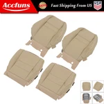 Driver Passenger Bottom Top Tan Leather Seat Cover For Honda Crv Cr-v 2007-2011. Fixed Price $65.46.