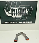 97-06 Jeep Tj Wrangler Rear Seat Dual Female Belt Buckles + Bolt Oem Cc 2CD. Fixed Price $132.60.