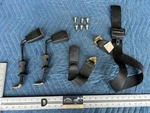 1986-1995 Mercedes 300D W124 Rear Seat Belt Buckle & Retractor Set Oem #2655EM. Fixed Price $129.99.