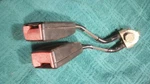 Vw Volkswagen Jetta Audi 1J0857488C Rear Left & Center Seat Belt Buckles Gray. Fixed Price $17.50.