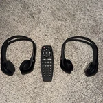 2007-13 Chevy Cadillac Gmc Denali Back Seat Headphones And Remote For Dvd Player. Fixed Price $65.00.