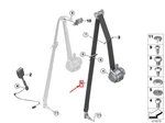 Mini Cooper F55 Front Left Upper Seatbelt 72117317757 No Duty To. Fixed Price $287.29.
