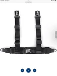 Pair Of Retrobelt 4-POINT Seat Harness For 69 Camaro Classic Hot Rods Blk. Fixed Price $165.00.