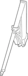 Porsche Seat Belt Lap And Shoulder (front) 98180303302A23. Fixed Price $205.80.