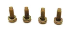 Seat Belts Rear Mounting Hardware Before 2/29/68, 1967 - 1968 Mustang. Fixed Price $25.36.