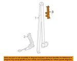 Chrysler Oem 14-23 Promaster 1500 Front Seat Belts-height Adjuster 68134671AC. Fixed Price $90.00.
