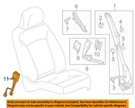 Gm Oem 14-16 Malibu Limited Restraint Systems Front Seat Belts-buckle 19300617. Fixed Price $44.69.