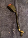 1986 - 1989 Classic Saab 900 Turbo Convertible Left Rear Seat Belt Latch. Fixed Price $29.95.